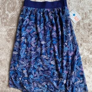 Lightweight skirt with feathers - lularoe Lola